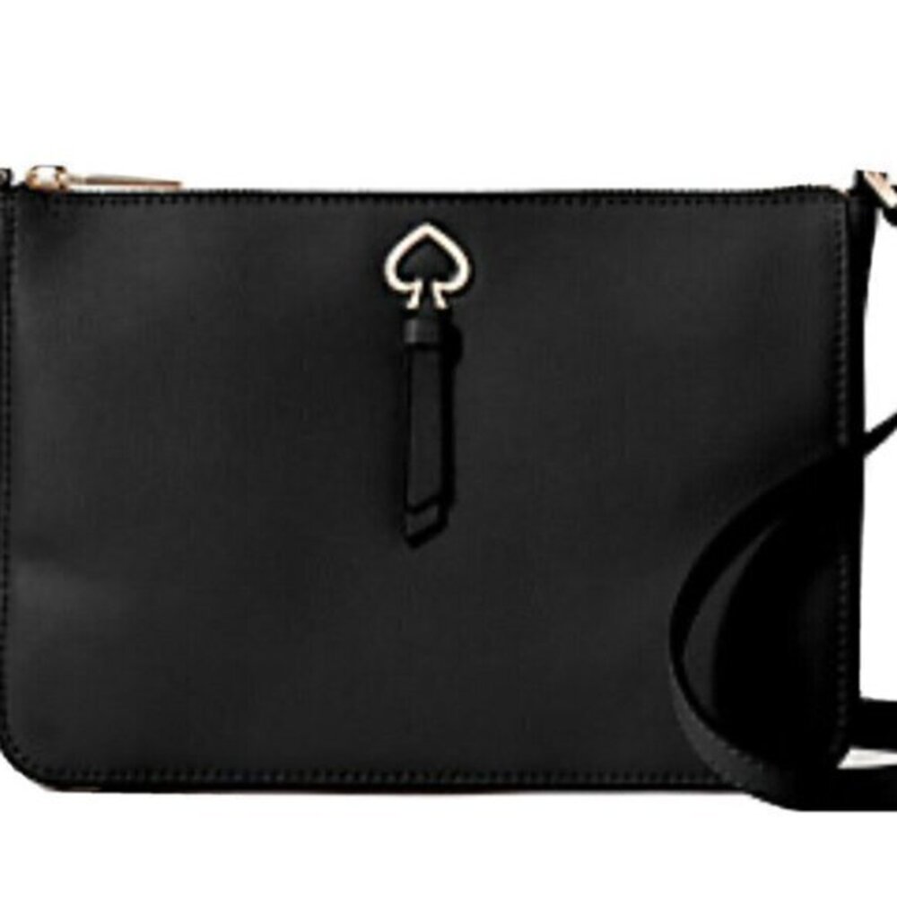 Kate Spade Crossbody Leather Black Handbag…
